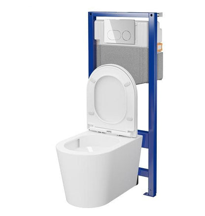 UNITAZ KOMPL MESTA D205 RĖM + MYGT CHROM