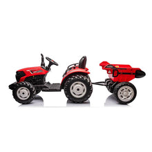 Dziecięcy traktor elektryczny Hatis, kolor czerwony