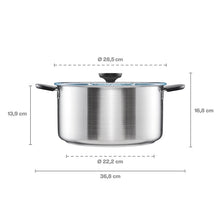 Fiskars Functional Form Pot 1072318, 28.5 cm, 7 l