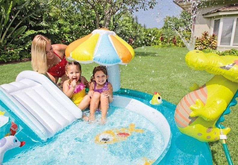 Baseinas vaikiškas Intex Baby Pool 57165NP, 201x170cm, 160 l