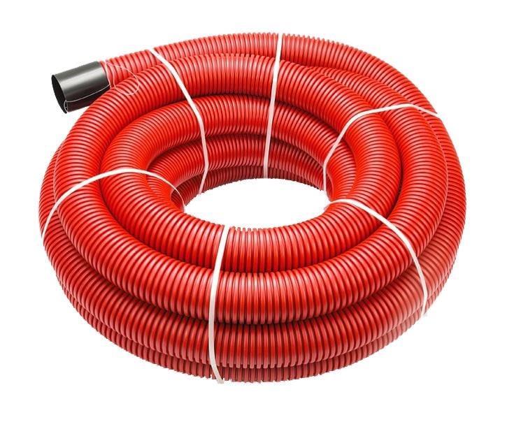 Gofruotas instaliacinis vamzdis Ecopipes D32, PE, 450N
