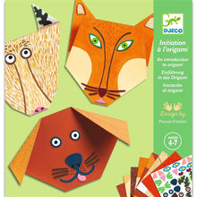 Paper figures making kit Djeco Origami Animals