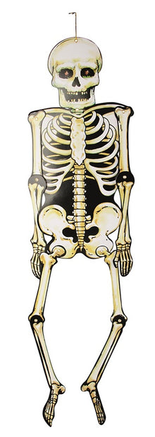 Decoration SKELETON 747282, yellow, 800 mm