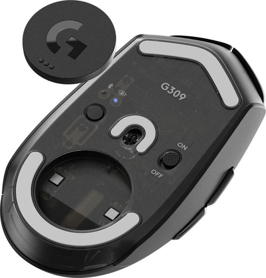Belaidė žaidimų pelė Logitech G309 LIGHTSPEED, juoda