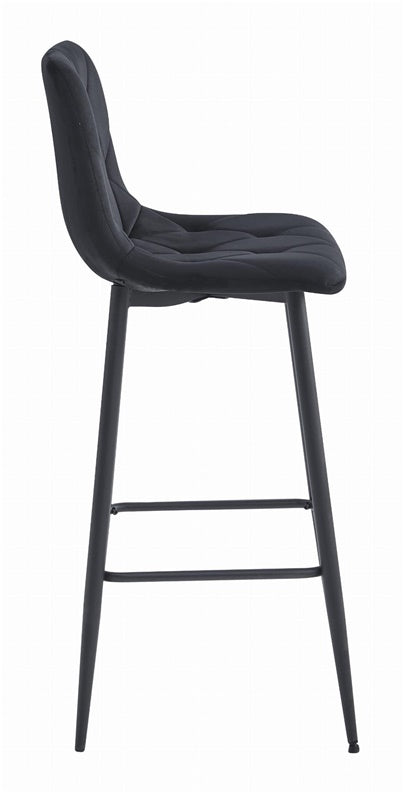 Dining chair, black col.