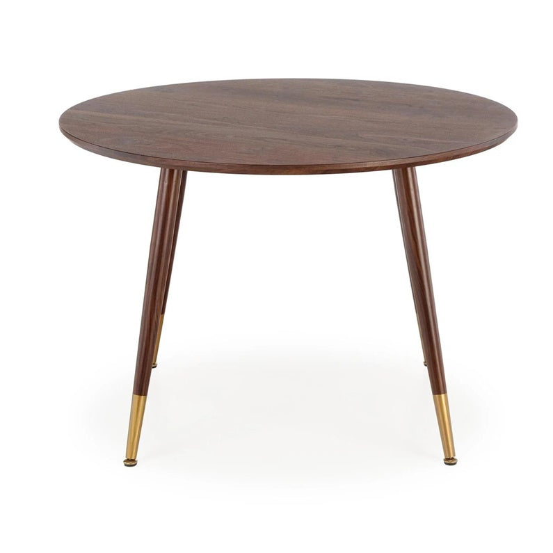 Dining table, brown, 110 cm x 100 cm x 72 - 76 cm
