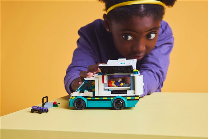 LEGO® City Emergency Ambulance Building Set, 184 Pieces