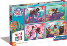 Jigsaw Puzzle Clementoni Disney Ariel 4in1 21533, 62 pcs.