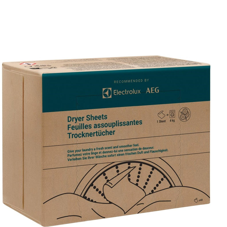 ELECTROLUX TUMBLE DRYER SHEETS 40 PCS