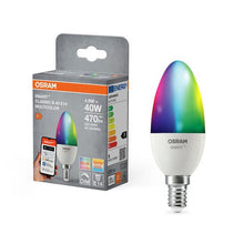 LED SMART BULB B40 E14 4.9W 470LM RGBW