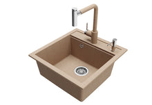 Helika sink set, sand, 51 x 49 x 20 cm