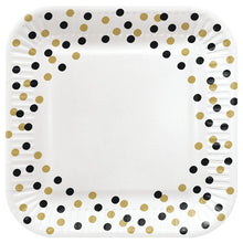 Disposable Plates PAW Confetti, 23 cm, 8 pcs.