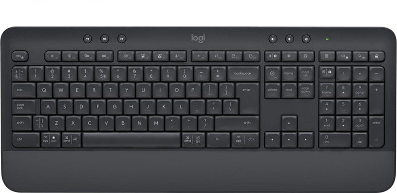 Keyboard Logitech K650 EN, black, wireless