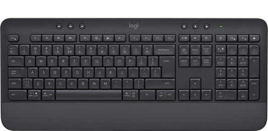 Klaviatūra Logitech K650 EN, juoda, belaidė