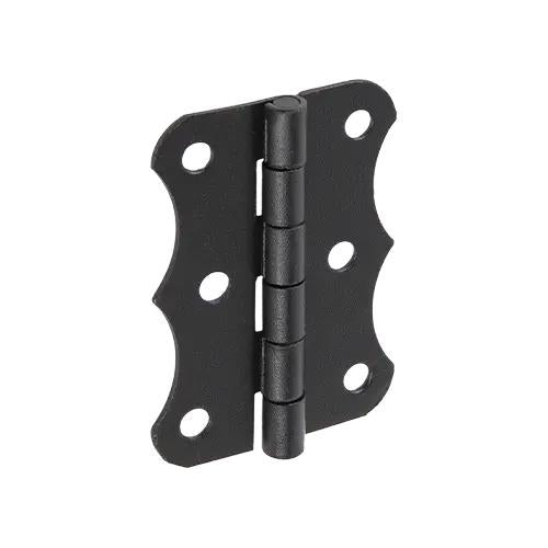 Lankstas baldų durims Domax ZO 60, 48 cm, 0.1 cm, juoda