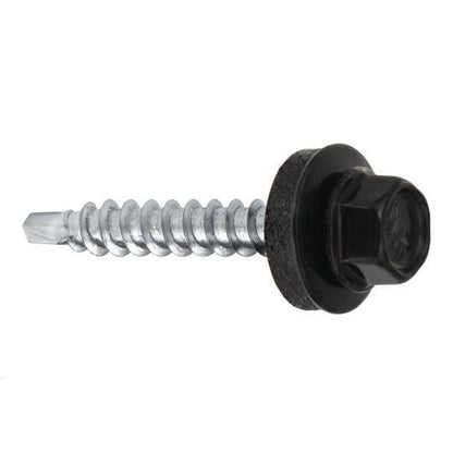 Self-tapping screw Wkret-Met WFD, RAL9005, 4.8 mm x 35 mm, 250 pcs.