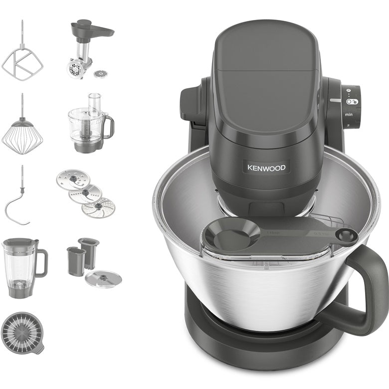 Virtuvinis kombainas Kenwood MultiTasker KHC30.070GY, 1000 W