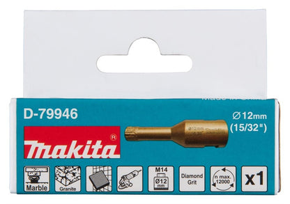 Diamond crown Makita 12 mm M14 D-79946
