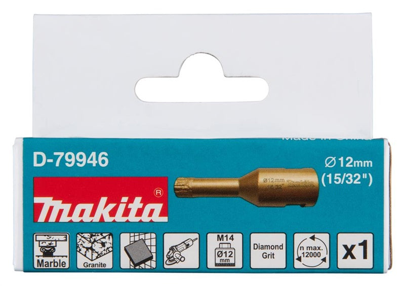 Diamond crown Makita 12 mm M14 D-79946