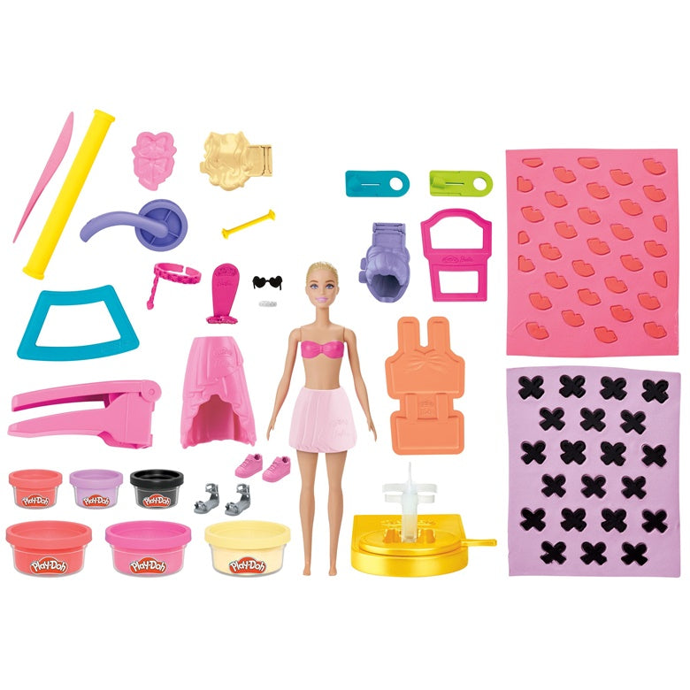 Zestaw kreatywny z ciastoliną Play-Doh Barbie G1356