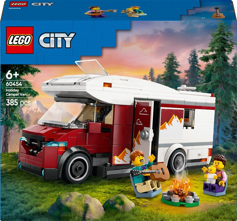 LEGO® City Holiday Adventure Camper Van, 385 Pieces