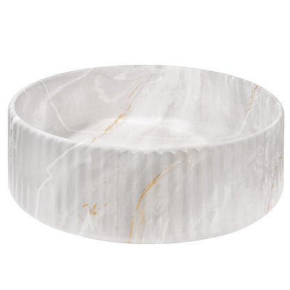 WASHBASIN CLOSED GLAMOUR TREND 36CM GREY/BEIGE