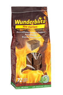 WUNDERBLITZ ugnies įdegtukų kubeliai, 72 vnt.