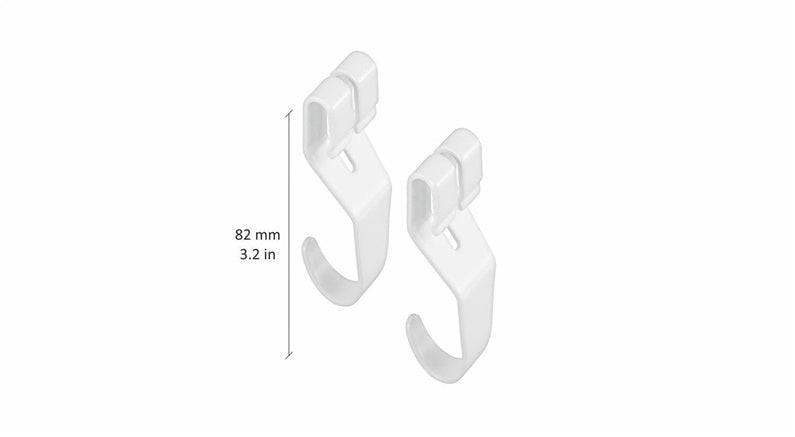 Uchwyt do poprzeczki Dolle, 82 mm x 32 mm, 2 szt.