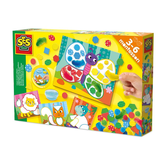 Zestaw kreatywny SES Creative Colours and Materials 14062