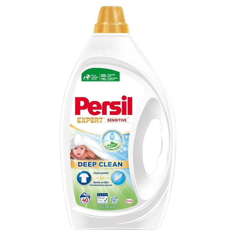 PERSIL SENSITIVE LAUNDRY GEL 40 WASHES 1.8L
