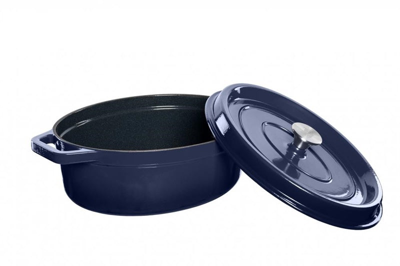 POT WITH LID 5.6L BLUE