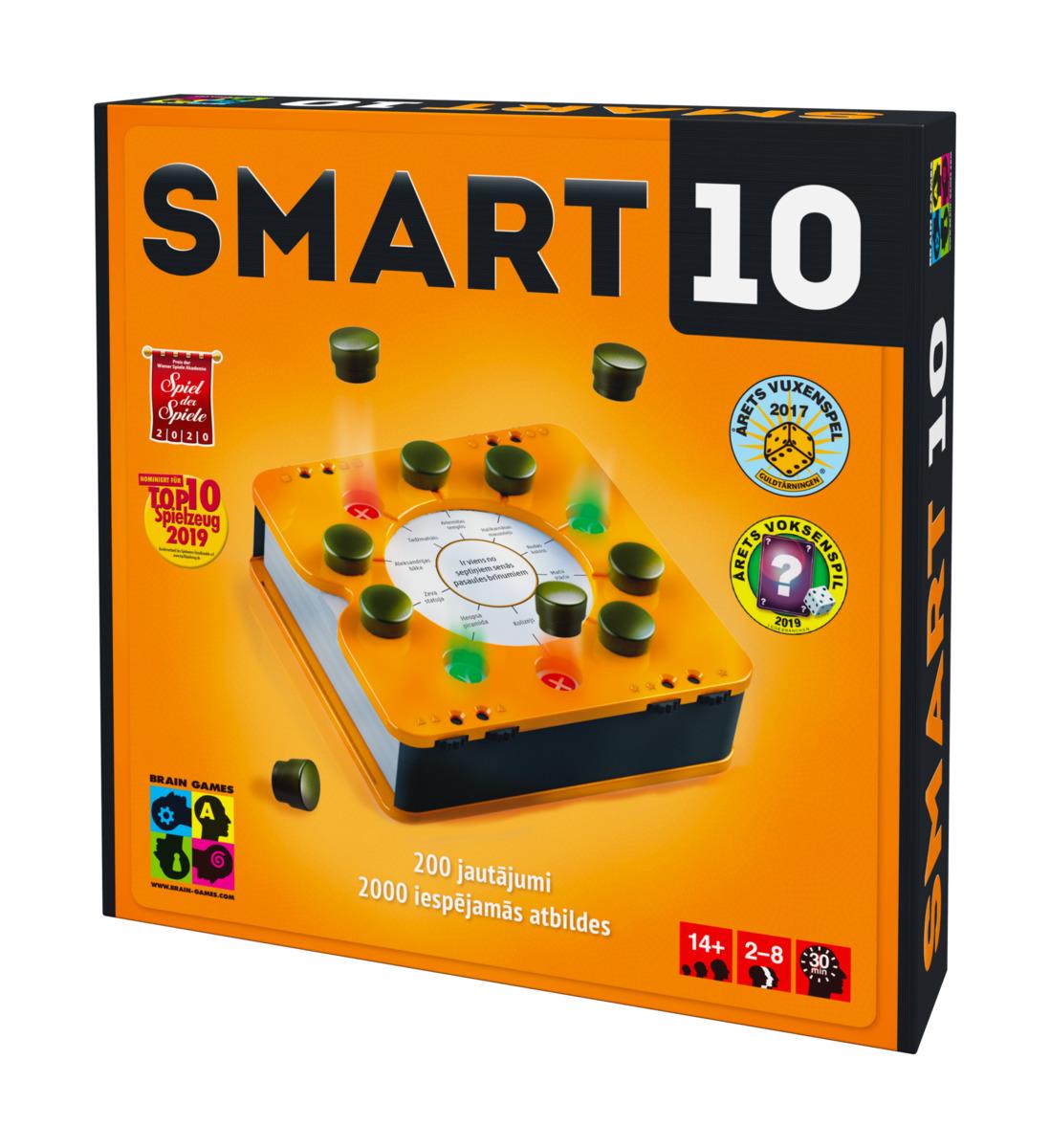 Viktorinos žaidimas Brain Games Smart10, LV