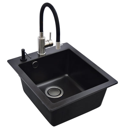 Sink with kitchen mixer tap Helika, 50 x 42.5 x 19.5 cm