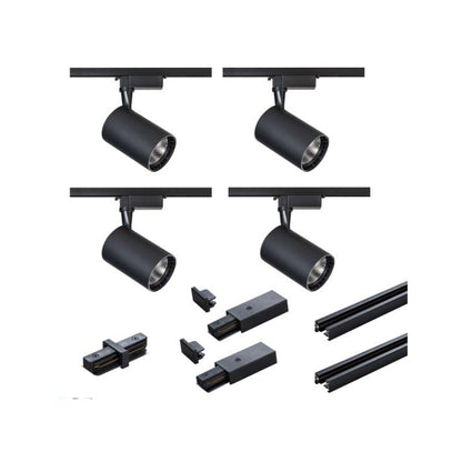 DPM X-LINE Track lighting system, 4x15 W, LED