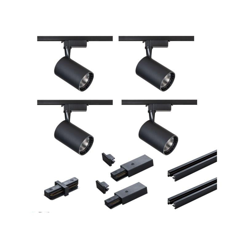 System szynowy DPM X-LINE, 4x15 W, LED
