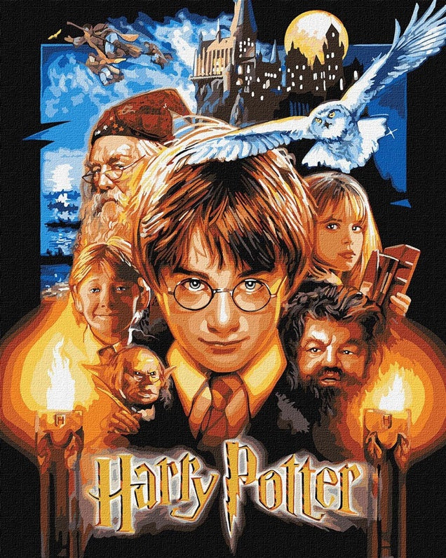 PAINT BY NUMBERS KIT HARRY POTTER