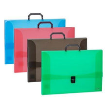 CASE WITH HANDLE A3 44X31X2.5CM ASSORTED COLORS