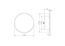 Difuzorius Europlast, baltas, universalus, 125 mm