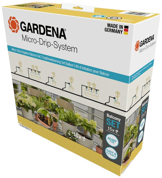 System nawadniania Gardena Micro Drip System Balcony 38 szt.