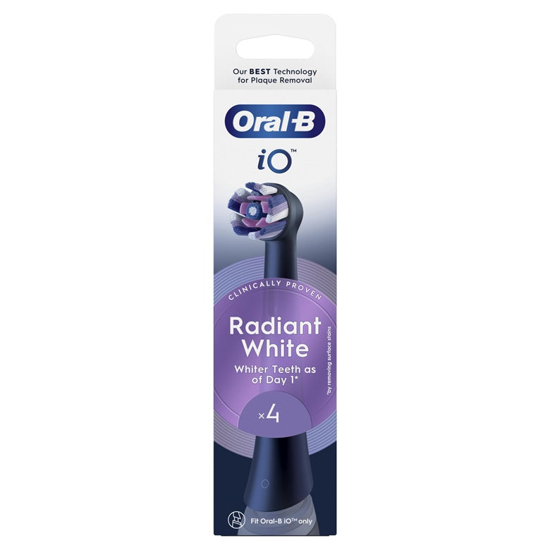 Końcówka do szczoteczki elektrycznej Oral-B iO Whitening, 4 szt.