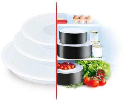 Lids set, plastic, Ingenio 16/18/20CM