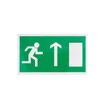 Sticker exit right up 100x180mm