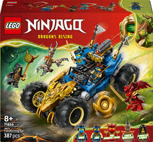 Konstruktorius LEGO® Ninjago Jay automobilis 71856, 387 vnt.