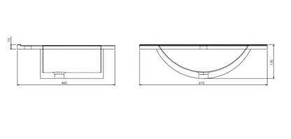 PRAUSTUVĖ ĮLEIDŽ METRO PLAN D60 BALT