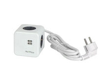 Buitinis ilgintuvas AURA LINE, 4 vt., 2USB C, 1,5m