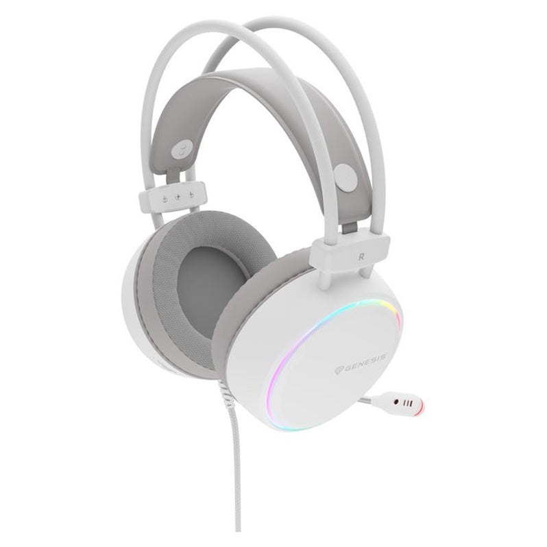 HEADPHONES GAMING GENESIS NEON 613 G2 WHITE
