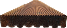 Decking board, 28 x 142 x 3000 mm, impregnated, brown