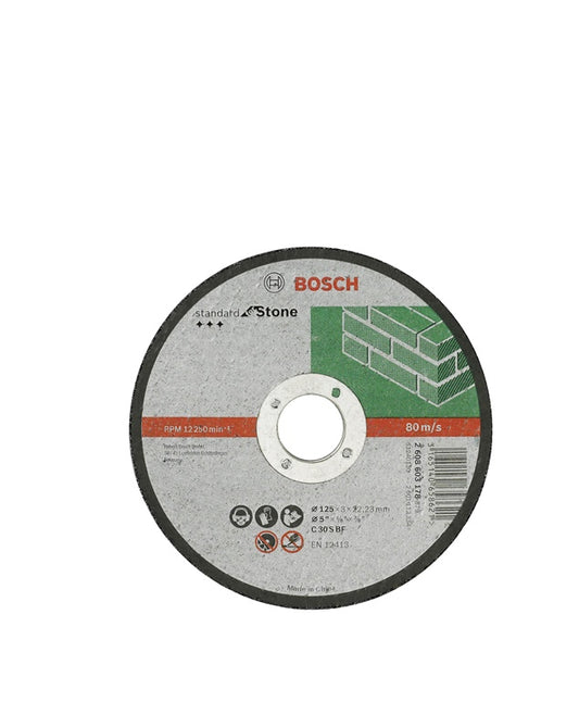 Bosch Stone Cutting Disc, 125 x 3.0 x 22.23 mm