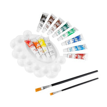 Acrylic paints, 12 pcs.