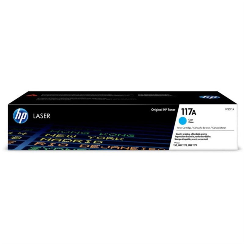 Tonerių kasetė HP Laser W2071A, mėlyna